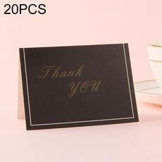 20 pezzi 3D Holiday Blessing and Thanksgiving Card (grazie)
