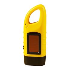 AOTU AT5503 ESTERNO SOLAR A MANULANZA A MANULANZA A MANUSCIA EMERGENZA LED Torcia elettrica (Giallo)