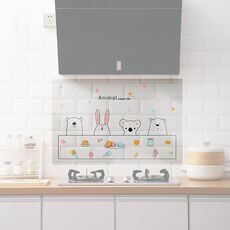Autoadesivo autoadesivo per cabinet da cucina 5 PCS Autoadesivo autoadesivo, Stile: Tipo trasparente (PET carino)