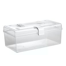 Scatola per medicinali portatile Scatola per medicinali in plastica per la conservazione a casa, stile: lungo grande