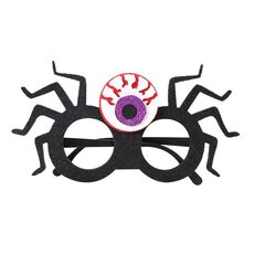 3 PCS Halloween Decorazione Scheletro di occhiali divertenti Scheletro Spider Horror Props Eyecting bull