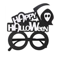 3 PCS Halloween Decorazione Glasshi divertenti Scheletro Scheletro Spider Horror Props falce
