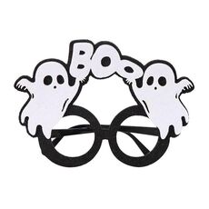 3 PCS Halloween Decorazione Scheletro di occhiali divertenti Scheletro Spider Horror Props Alphabet Gost