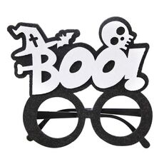 3 PCS Halloween Decorazione Scheletro di occhiali divertenti Scheletro Spider Horror Props Alphabet Skull