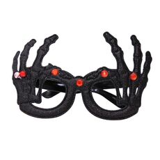 3 PCS Halloween Decorazione Scheletro di occhiali divertenti Scheletro Spider Horror Props Hand
