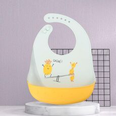 Spray per bambini spray impermeabile in silicone bavaga asciugamano di saliva ultra-sottile, modello: gioco al limone