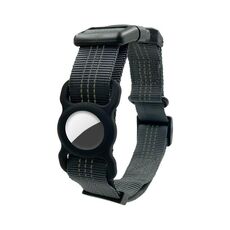 Pugga GG1002 Polyester Dog Disposition Protector Collar per Airtag, dimensione: M (grigio intenso)