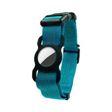 PUGGA GG1002 Polyester Dog Disposition Protector Collar per Airtag, dimensioni: M (blu)