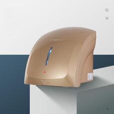 Interhasa 220V 1800 W Switch Hot and Cold Switch Electric Hand Essiccatore, Modello: A1002 Gold, Plug CN