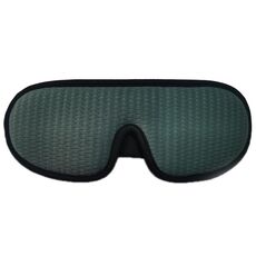 Maschera per occhi per dormire con ombreggiatura traspirante 3D (verde)