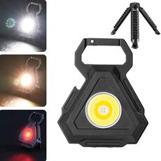 E-SMARTER W5128 Mini torcia portatile a luce forte, specifica: con staffa