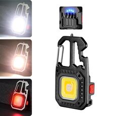E-SMARTER W5138 Mini torcia portatile a luce intensa, specifica: nera