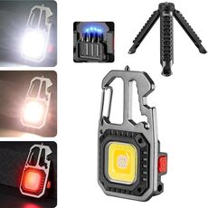 E-SMARTER W5138 Mini torcia portatile a luce intensa, specifica: appannamento + staffa