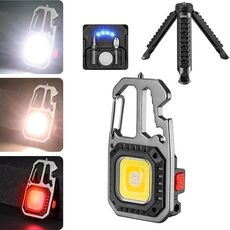 E-SMARTER W5138 Mini torcia portatile a luce intensa, specifica: appannamento + magnete + staffa