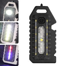 E-SMARTER W5135 Mini portachiavi torcia portatile a luce forte (nero)