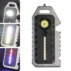 E-SMARTER W5136 mini portachiavi torcia portatile a luce forte (appannamento)