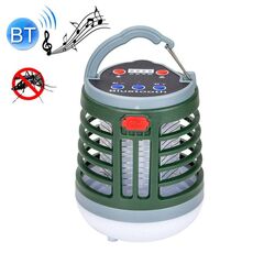 Audio Bluetooth Ricarica USB Illuminazione Trappola per zanzare (W881 verde)