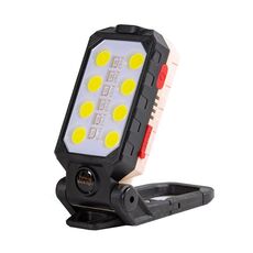 E-SMARTER COB Luce da lavoro USB Torcia di emergenza Lampada di manutenzione, stile: W598A 8 fori