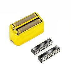 Copricapo per rasoio elettrico per Babylis, stile: coperchio dorato + rete per coltello + testa per coltello