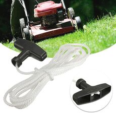 Tagliaerba per motosega Trimmer universale con impugnatura di avviamento a strappo con cavo in corda, lunghezza della corda: 5 m