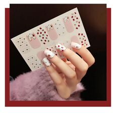 10 PCS Adesivo per nail art impermeabile con stampa a caldo 3D (Z/A100)
