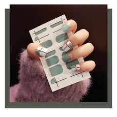 10 PCS Adesivo per nail art impermeabile con stampa a caldo 3D (Z/A102)