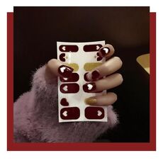 10 PCS 3D Hot Stamping Impermeabile Nail Art Sticker (Z/A116)