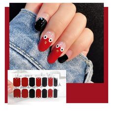10 PCS Adesivo per nail art impermeabile con stampa a caldo 3D (Z/A087)