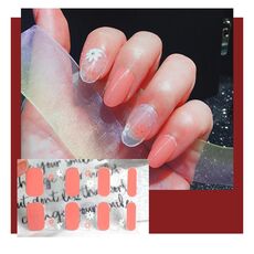 10 PCS Adesivo per nail art impermeabile con stampa a caldo 3D (Z/A089)
