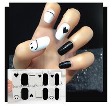 10 PCS 3D Hot Stamping Impermeabile Nail Art Sticker (Z/A091)