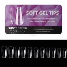 Piastra per unghie per manicure senza cuciture ultrasottile antigraffio, forma: 11 balletto corto