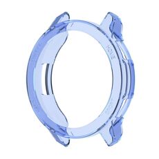 Per Xiaomi Watch S1 attivo / orologio da orologio 2 TPU Caso di orologio a mezza-pacco (blu trasparente)