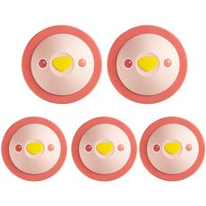 5PCS FY-S14 Deodorante per scarico a pavimento Fogna Coperchio in silicone Guarnizione WC Spina per WC per capelli a prova di insetti (rosa)