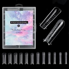 2 Scatole Nail Crystal Rapid Light Therapy Extension Nail Model, Forma: 120 PZ 01