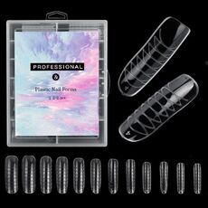 2 Scatole Nail Crystal Rapid Light Therapy Extension Nail Model, Forma: 120 PZ 02