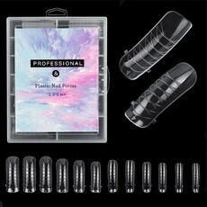 2 Scatole Nail Crystal Rapid Light Therapy Extension Nail Model, Forma: 120 PZ 04