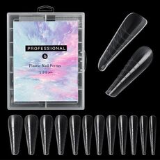 2 Scatole Nail Crystal Rapid Light Therapy Extension Nail Model, Forma: 120 PZ 11
