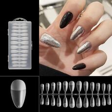 240 pezzi per unghie sottili smerigliati per manicure estesa senza incisione Wh-109