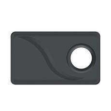FY-2022 Locator Custodia protettiva Tipo di carta Portafoglio anti-smarrimento per Apple AirTag (Grigio)