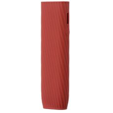 Custodia in silicone twill per sigaretta elettronica per IQO ILUMA ONE (rosa rossa)