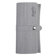 Portasigarette elettroniche a chiusura automatica ROYALCO per Juul, stile: tessuto (grigio)