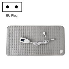Coperta riscaldante elettrica per fisioterapia domestica, dimensioni: 40x30 cm, tipo di spina: spina europea (grigio argento)