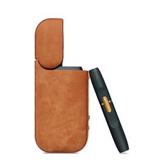 Custodia protettiva in denim per sigaretta elettronica per IQOS 2.4 Plus (giallo)