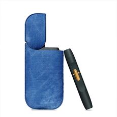 Custodia protettiva in denim per sigaretta elettronica per IQOS 2.4 Plus (azzurro)