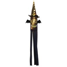 Luci a sospensione a LED di Halloween Luci decorative per festival di fantasmi, Stile: pipistrello (bianco caldo)