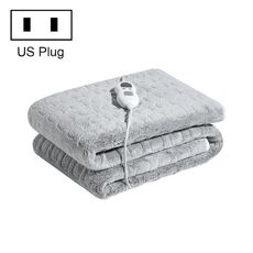 Coperta riscaldante elettrica in flanella da 100 W con interruttore timer termostato, stile: spina americana 3a marcia