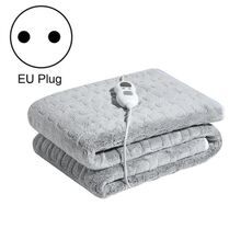 Coperta riscaldante elettrica in flanella da 100 W con interruttore timer termostato, stile: spina europea 6a marcia