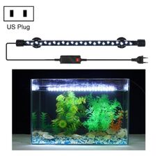Luce bianca Q40W 90-260V Luce subacquea per acquario Luce LED per acquario (spina americana)
