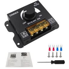 Manopola controller LED Dimmer manuale con kit terminale