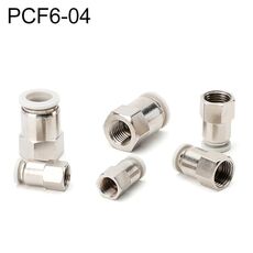 PCF6-04 LAIZE Filettatura Femmina Dritto Pneumatico Raccordo Rapido Raccordo